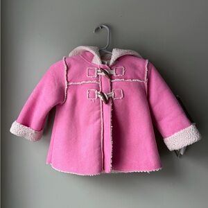 Oshkosh Faux Suede Jacket- Sherpa lined!